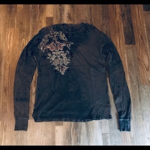 Mens Archaic By Affliction Long Sleeve Shirt Size Medium